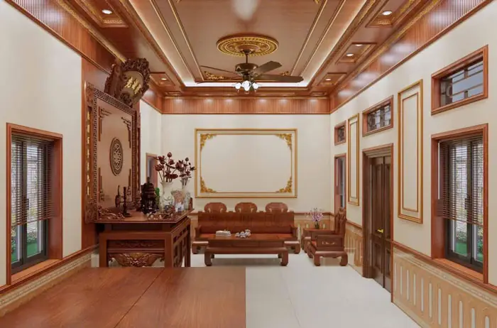 Xu Hướng Trần Nhựa Phòng Khách 2025