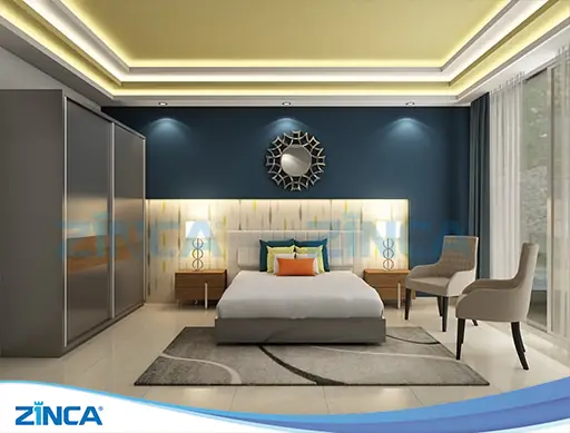 Trần Thạch Cao Với Kiểu Dáng Đơn Giản, Nhẹ Nhàng