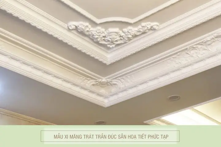 #2 Phào Chỉ Xi Măng Siêu Nhẹ Đúc Sẵn