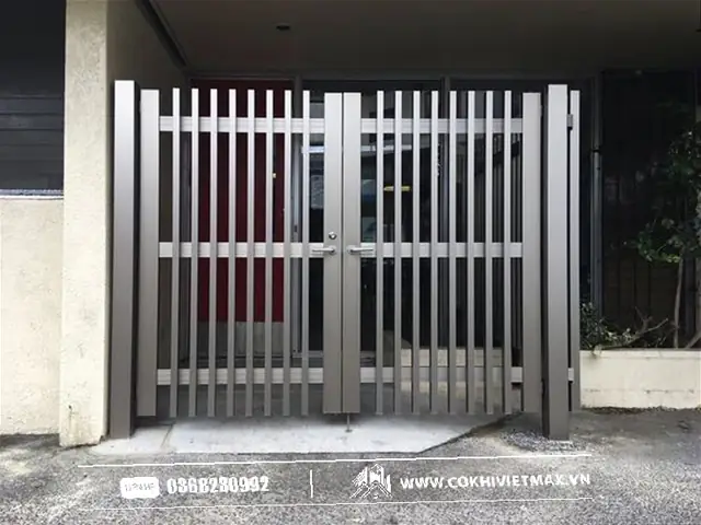 Mẫu Cổng Sắt Đẹp Cho Nhà Xây Mới