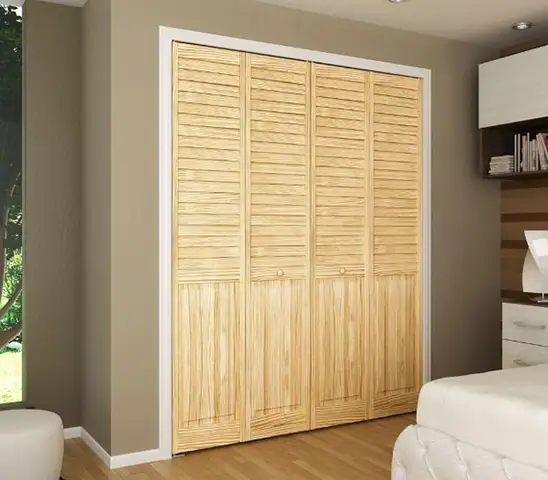 Mẫu Tủ Quần Áo 4 Buồng Gỗ Tự Nhiên Gỗ Óc Chó 4 Buồng