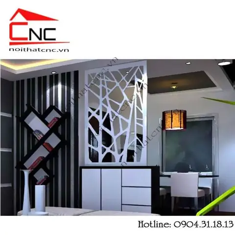 Mẫu Vách Ngăn Cnc Phòng Bếp Đẹp Cho Căn Hộ.