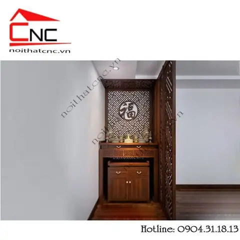 Mẫu Vách Ngăn Cnc Phòng Thờ Đẹp, Sang Trọng.