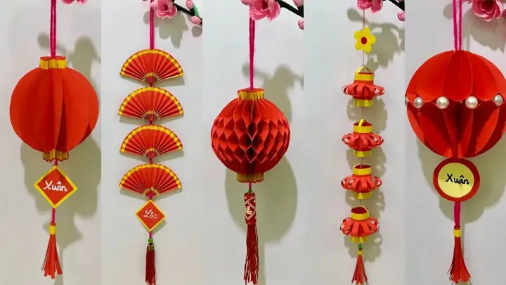 Trang Trí Nhà Ngày Tết Với Đồ Handmade