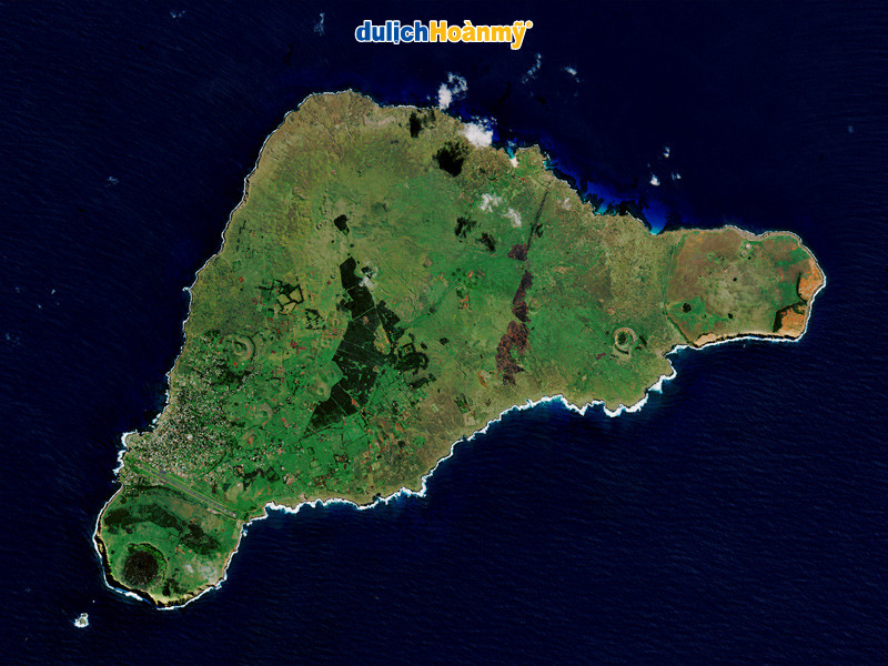 Mô tả về vị trí hẻo lánh của Đảo Phục Sinh