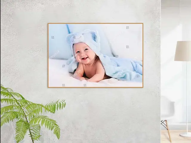 Tranh Em Bé Treo Phòng Ngủ – Mang Đến Sự Bình Yên