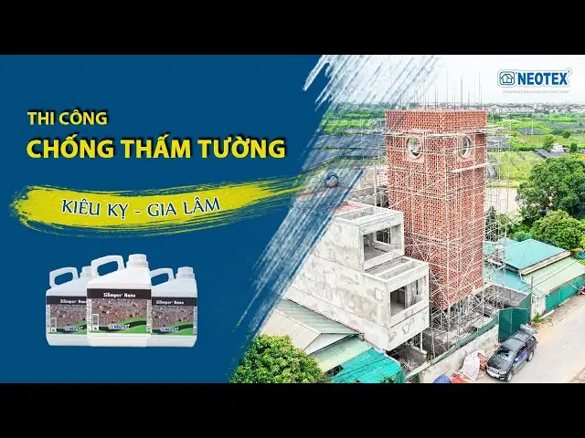 Công Trình Thực Tế Phun Chống Thấm Silimper Nano