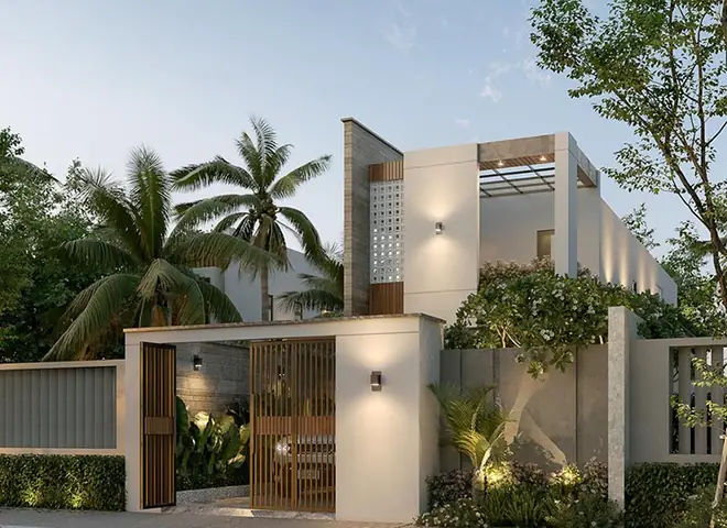 Mặt Tiền Nhà 1 Trệt 1 Lầu 4x10m Có Gara Để Xe