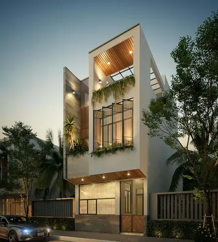 Thiết Kế Nhà 1 Trệt 1 Lầu 4×10 3 Phòng Ngủ