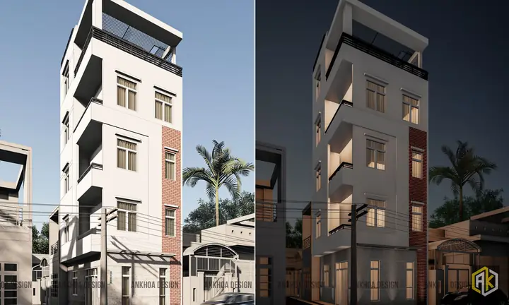 Ưu Điểm Của Ngôi Nhà 1 Trệt 3 Lầu Bạn Không Nên Bỏ Qua