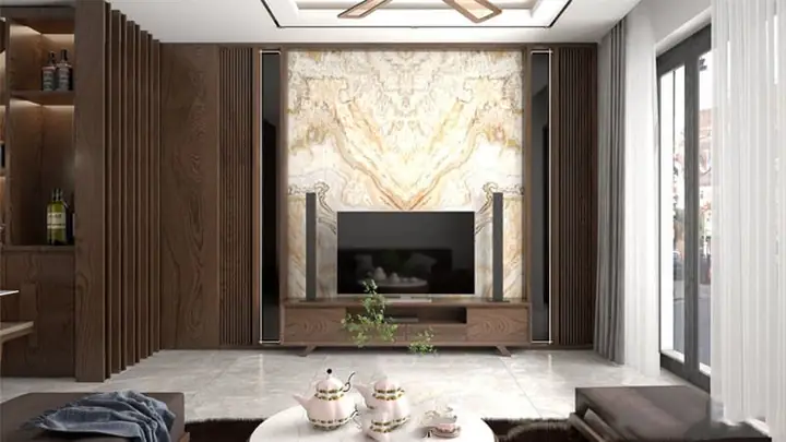 Nhà 1 Trệt 2 Lầu Tân Cổ Điển Mái Thái