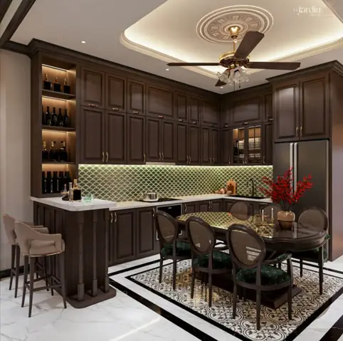 Nội Thất Nhà Phong Cách Đông Dương Của Gia Đình Chị An Quận 1