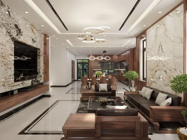 Mẫu Nội Thất Hiện Đại Nhà Chị Mai Ở Long Xuyên