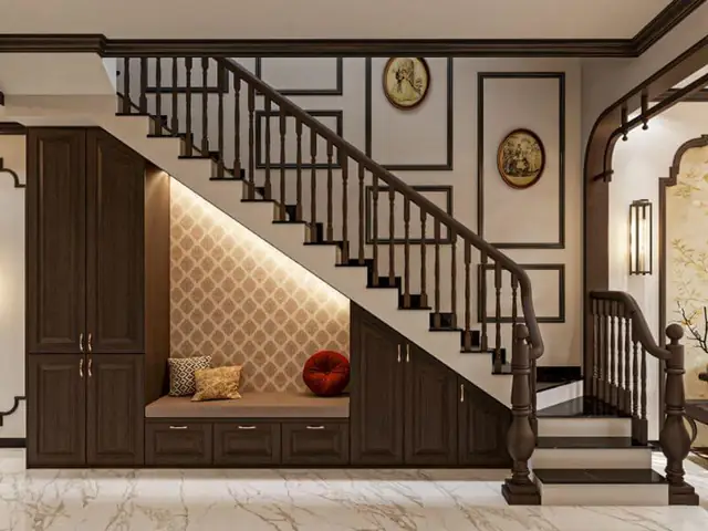 Nội Thất Nhà Phong Cách Đông Dương Của Gia Đình Chị An Quận 1