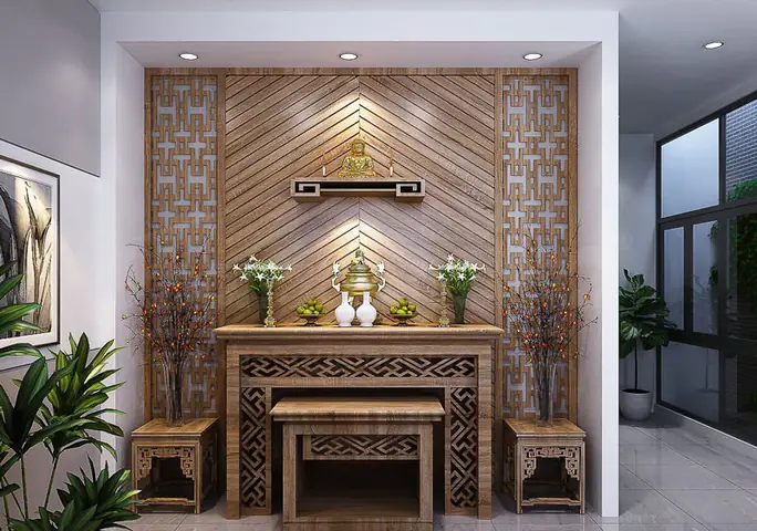 Thiết Kế Phòng Thờ