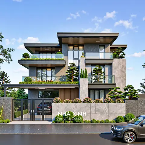 Nha Biet Thu Pho Dep