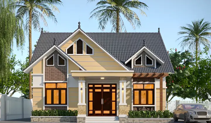 10. Mẫu Nhà Cấp 4 3 Gian Rộng Rãi 10. Mẫu Nhà Cấp 4 3 Gian Rộng Rãi