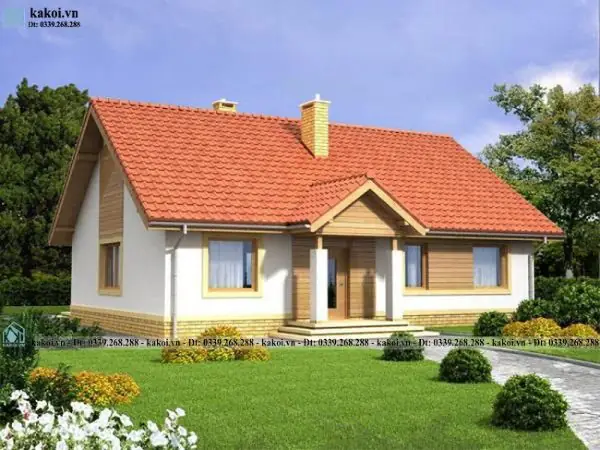 Mẫu Nhà Cấp 4 3 Phòng Ngủ 400 Triệu Có Sân Vườn