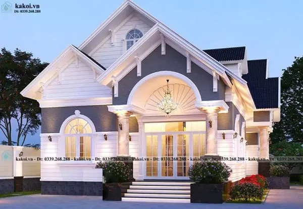 Mẫu Nhà Cấp 4 3 Phòng Ngủ 400 Triệu Tân Cổ Điển