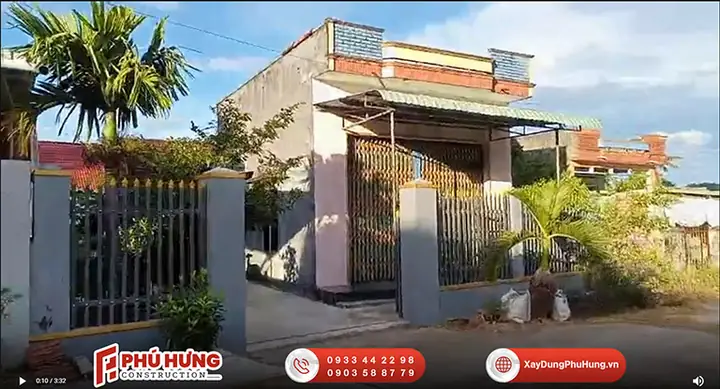 Thông Tin Về Dự Án Xây Nhà Cấp 4 Mái Thái Cho Chủ Đầu Tư Chú Sáu