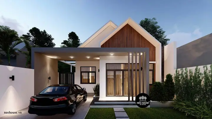 Mẫu Biệt Thự Nhà Vườn Cấp 4 Hiện Đại