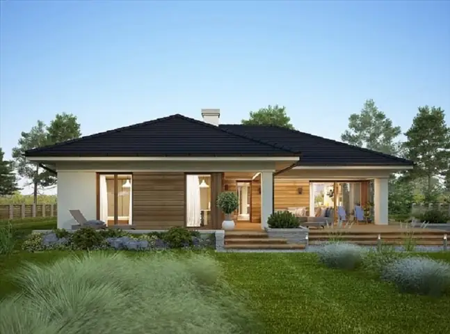 Mẫu Nhà Cấp 4 Hình Chữ U Phong Cách Châu Âu Mẫu Nhà Cấp 4 Hình Chữ U Phong Cách Châu Âu