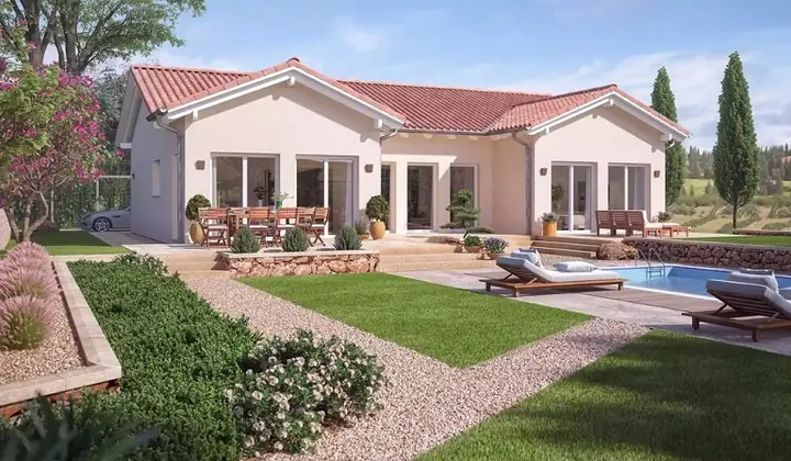 Mẫu Nhà Cấp 4 Hình Chữ U Mái Ngói Mẫu Nhà Cấp 4 Hình Chữ U Mái Ngói