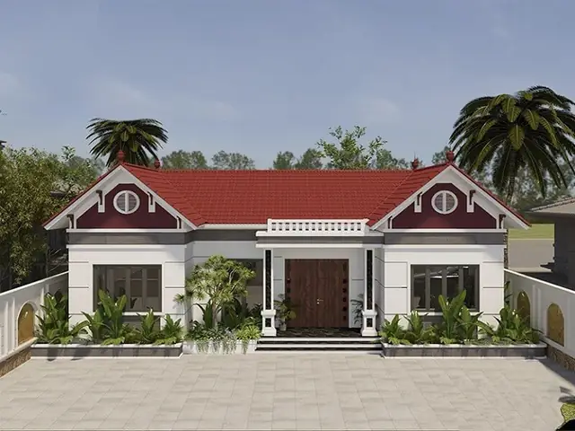 Đặc Trưng Kiến Trúc Của Mẫu Nhà Cấp 4 Hình Chữ U Đặc Trưng Kiến Trúc Của Mẫu Nhà Cấp 4 Hình Chữ U