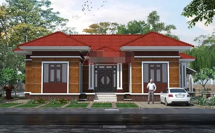 Mẫu Nhà Cấp 4 Hình Chữ U Có 3 Phòng Ngủ Mẫu Nhà Cấp 4 Hình Chữ U Có 3 Phòng Ngủ