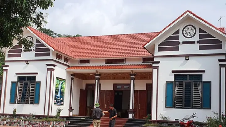 Mẫu Nhà Cấp 4 Hình Chữ U Ở Nông Thôn Mẫu Nhà Cấp 4 Hình Chữ U Ở Nông Thôn