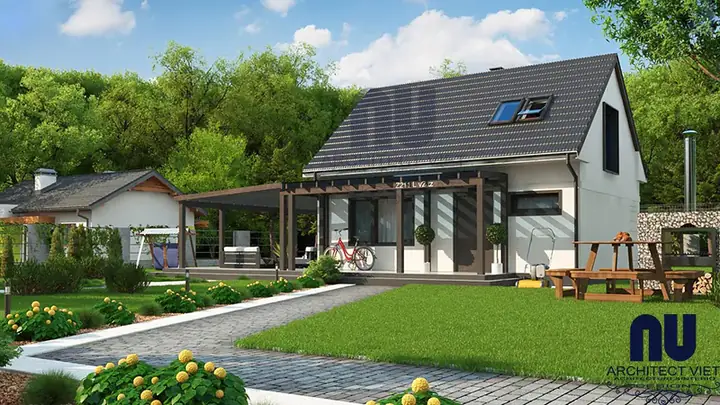 Phong Cách Thiết Kế Hiện Đại Cho Nhà Cấp 4 Giả Biệt Thự