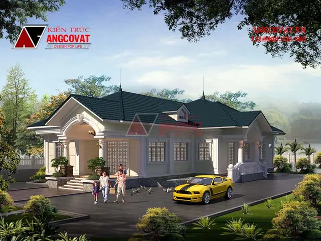 Mẫu Số 14: Ngắm Mẫu Nhà Cấp 4 Có Phòng Thờ Đẹp Mẫu Số 14: Ngắm Mẫu Nhà Cấp 4 Có Phòng Thờ Đẹp