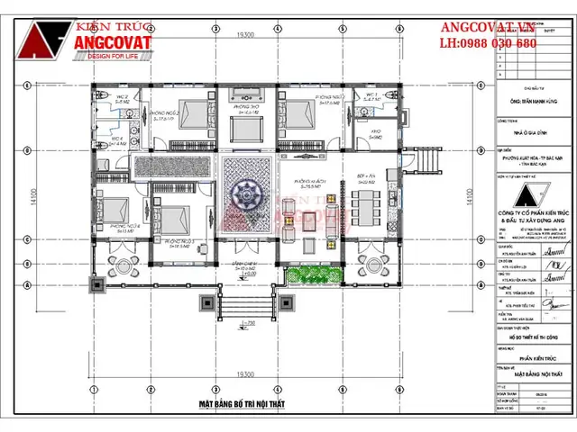 Mẫu Số 11: Tư Vấn Thiết Kế Nhà Cấp 4 Có Phòng Thờ Diện Tích 250m2 Mẫu Số 11: Tư Vấn Thiết Kế Nhà Cấp 4 Có Phòng Thờ Diện Tích 250m2