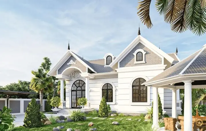 20. Mẫu Nhà Vườn Cấp 4 Phong Cách Thanh Lịch