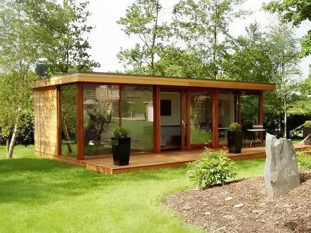 21. Mẫu Nhà Vườn Cấp 4 Phong Cách Bungalow