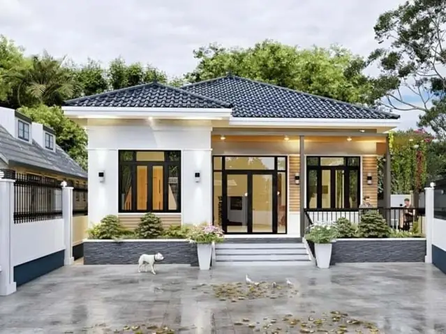 Mẫu Nhà Cấp 4 Nông Thôn Đơn Giản 500 Triệu