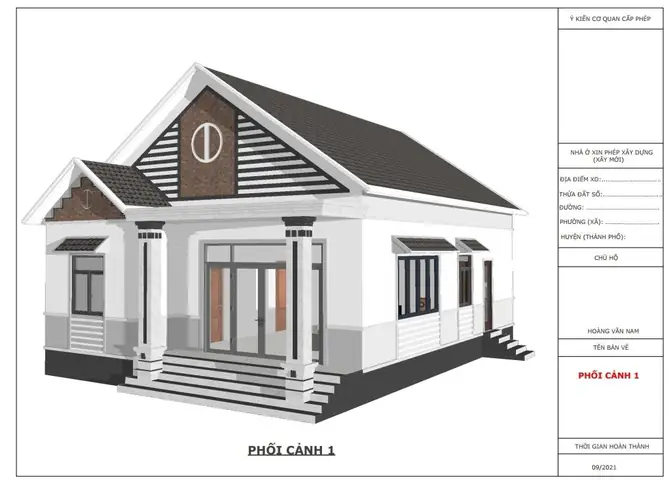 Gợi Ý Một Vài Mẫu Xây Nhà Cấp 4 Giá 70 Triệu “tuyệt Đẹp”