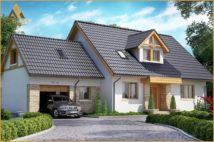 Nhà Cấp 4 Mái Thái Mặt Tiền 8m