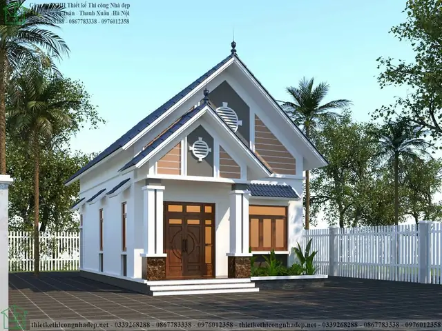 Mẫu Thiết Kế Nhà Cấp 4 Mặt Tiền 4m Dài 10m 3 Phòng Ngủ Mẫu Thiết Kế Nhà Cấp 4 Mặt Tiền 4m Dài 10m 3 Phòng Ngủ