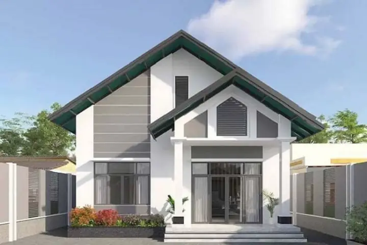 Mẫu Nhà Cấp 4 Nông Thôn 250 Triệu Mái Tôn Tiết Kiệm Chi Phí