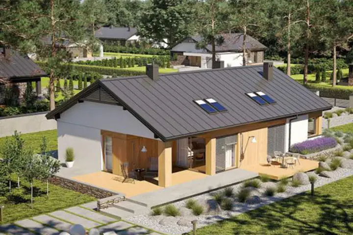 Mẫu Nhà Cấp 4 Nông Thôn 250 Triệu Mái Tôn Tiết Kiệm Chi Phí