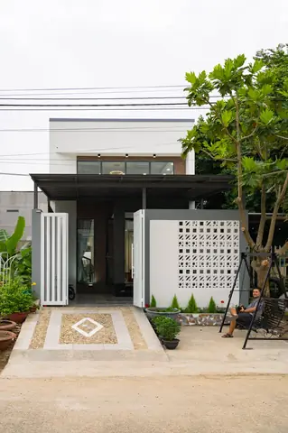 Mặt Tiền Nhà Cấp 4 Thiết Kế Thi Công Trọn Gói Tại Đà Nẵng