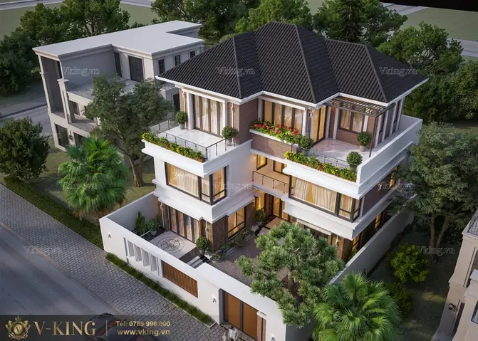 Mẫu Nhàchữ L 3 Tầnghiện Đạiấn Tượng