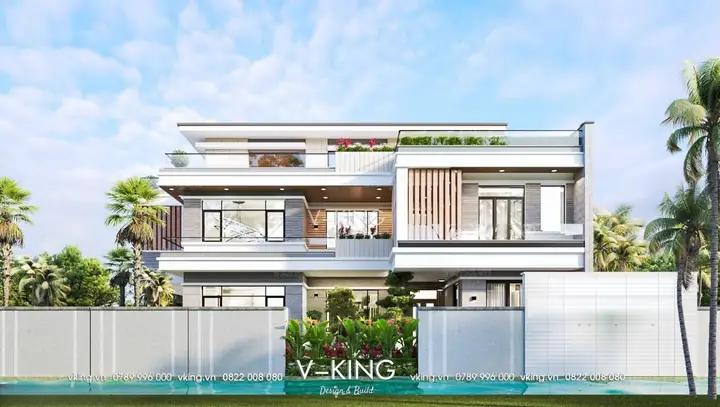 Mẫu Nhàchữ L 3 Tầnghiện Đạiđộc Đáo