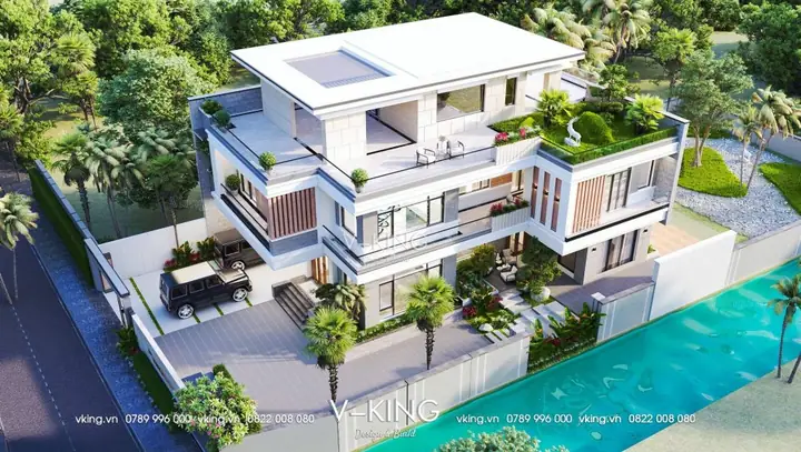 Mẫu Nhàchữ L 3 Tầnghiện Đạiđộc Đáo