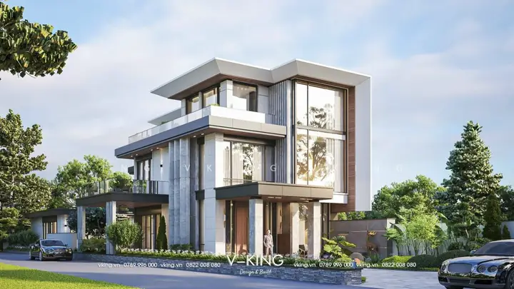 Mẫu Nhàchữ L 3 Tầnghiện Đạisang Trọng