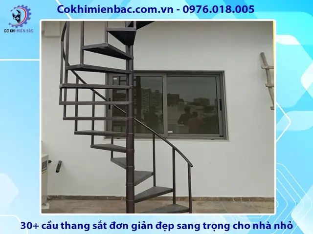 Tổng Hợp Mẫu Cầu Thang Sắt Đơn Giản Mà Đẹp Cho Nhà Nhỏ Tổng Hợp Mẫu Cầu Thang Sắt Đơn Giản Mà Đẹp Cho Nhà Nhỏ