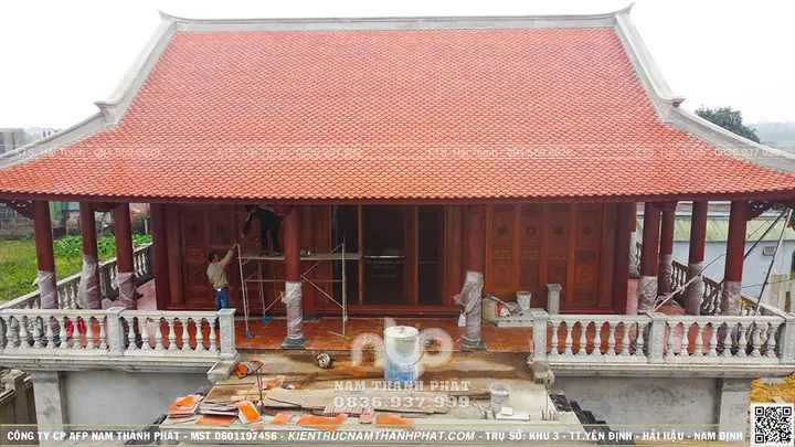 Nhà Gỗ Cổ 2 Tầng