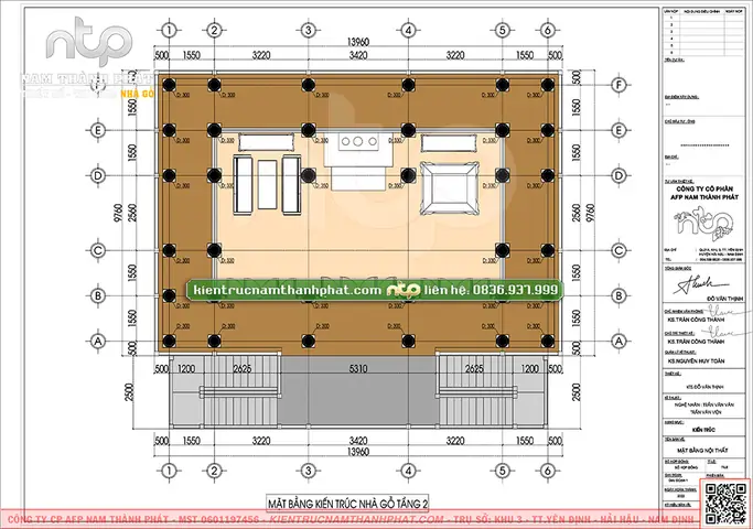 Nhà Gỗ Cổ 2 Tầng