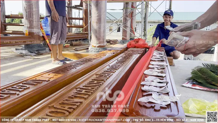 Phối Cảnh Thiết Kế 3d Toàn Bộ Công Trình Nhà Gỗ 3 Gian